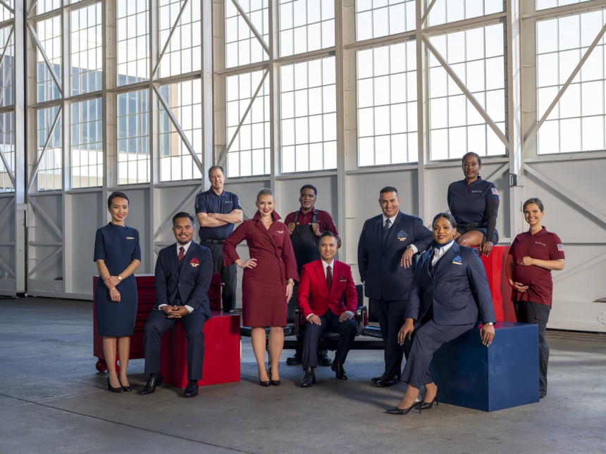 “Distinctly Delta”, nueva colección de uniformes de Delta Air Lines 